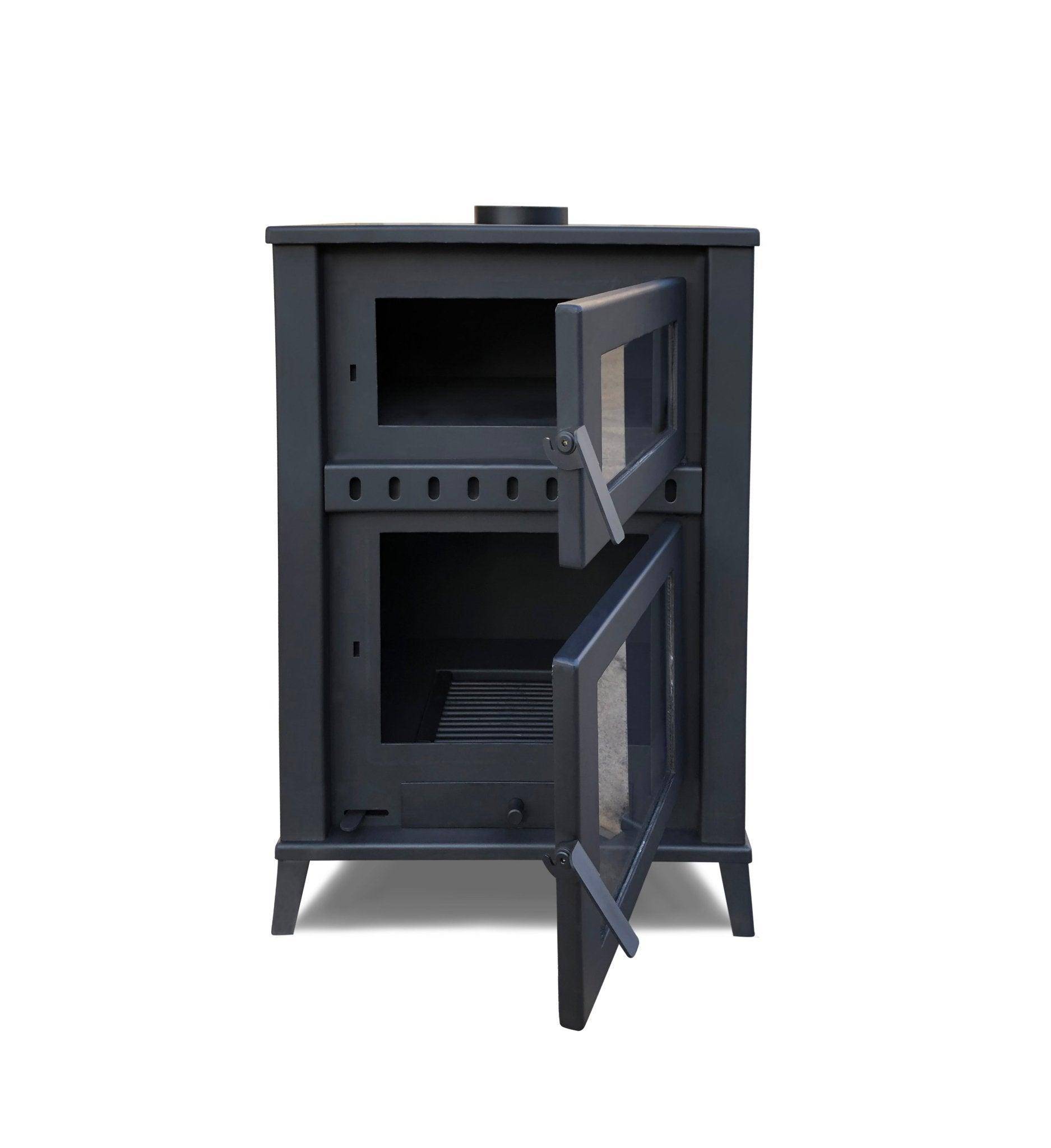 Estufa de Leña con Horno ECODESIGN