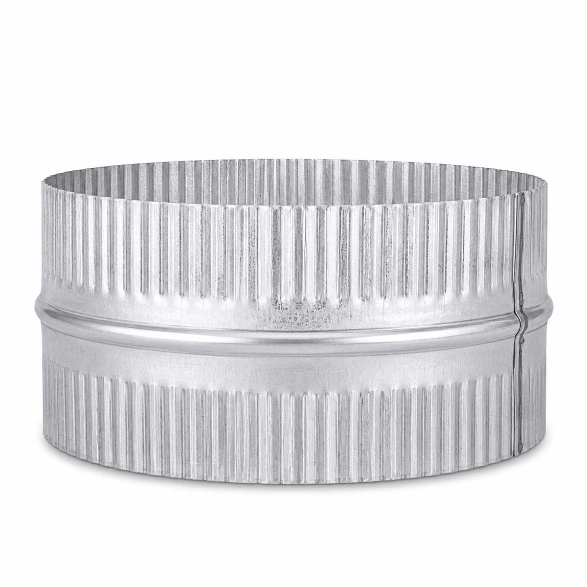 Manguito de Unión para Conductos en Acero Galvanizado - Serie Lisa y Flexible