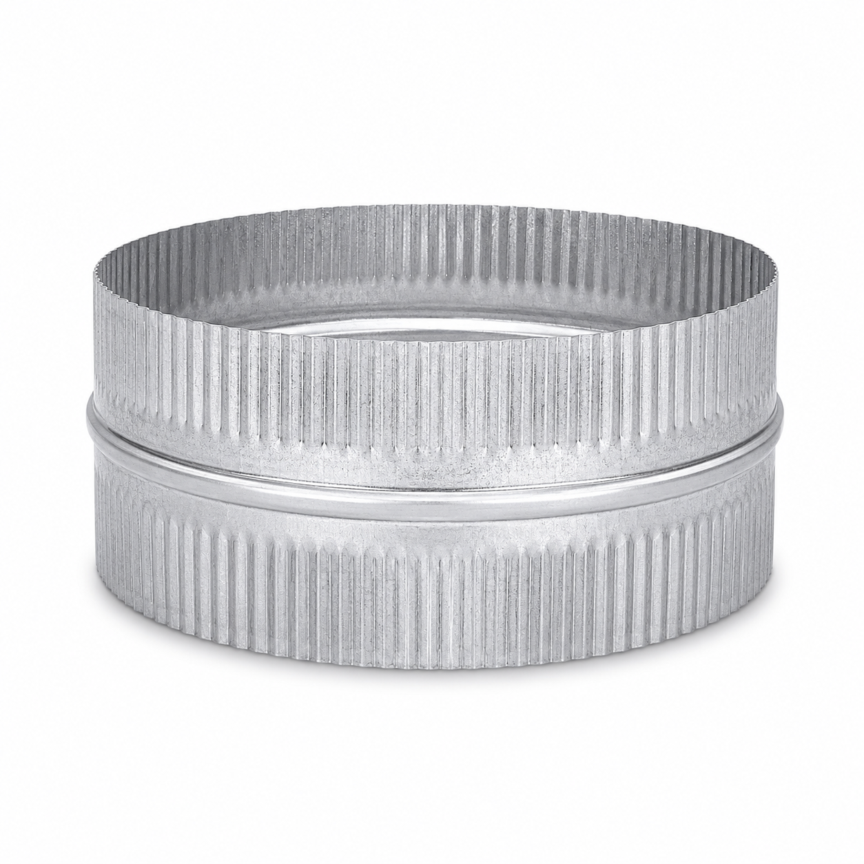 Manguito de Unión para Conductos en Acero Galvanizado - Serie Lisa y Flexible