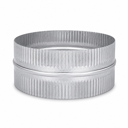 Manguito de Unión para Conductos en Acero Galvanizado - Serie Lisa y Flexible