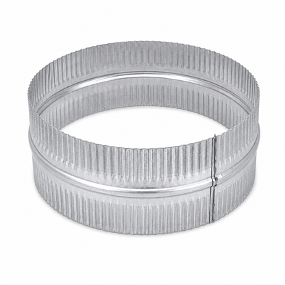 Manguito de Unión para Conductos en Acero Galvanizado - Serie Lisa y Flexible