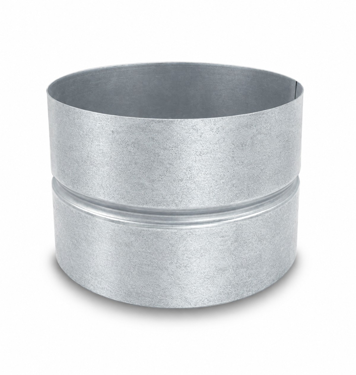 Manguito Pieza Hembra a Hembra en Acero Galvanizado - Serie Helicoidal