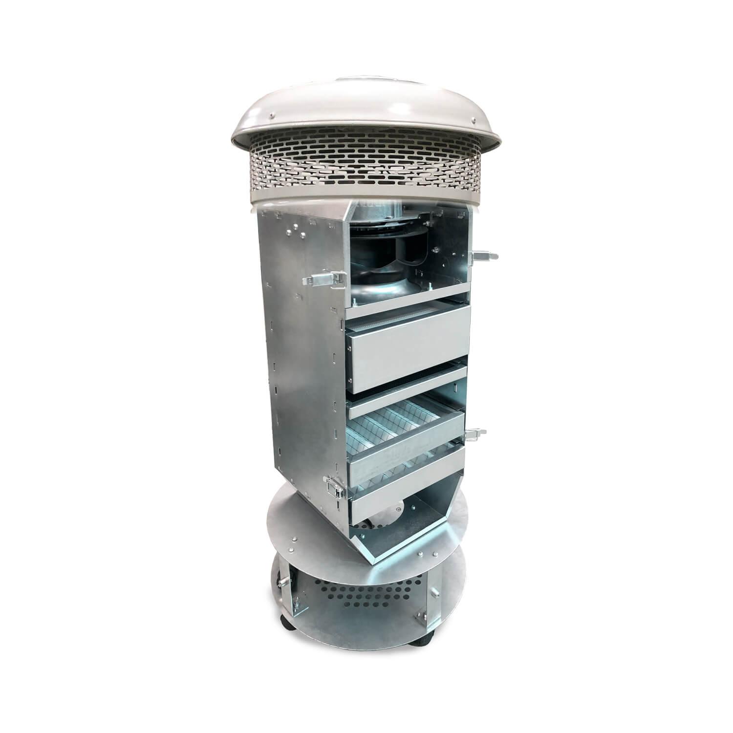 Purificador de Aire Portátil Industrial Hepa 14 y UV-C