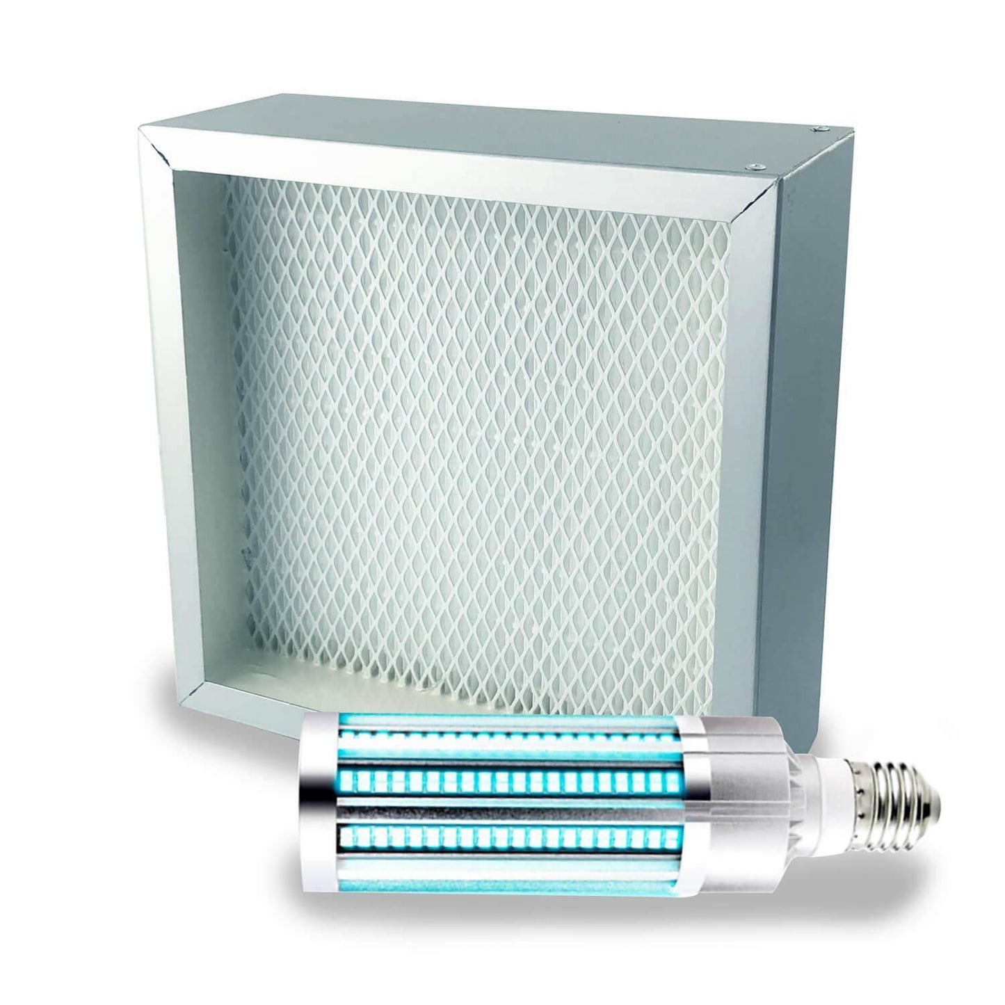 Purificador de Aire Portátil Industrial Hepa 14 y UV-C