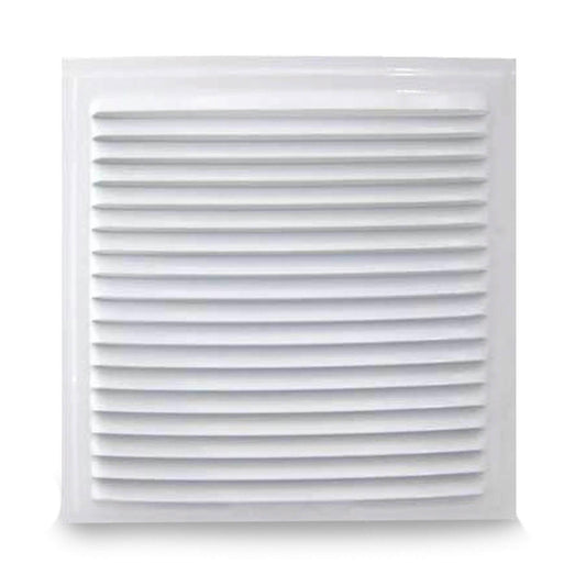 Rejilla Ventilación en Esmaltado Blanco para Sobreponer