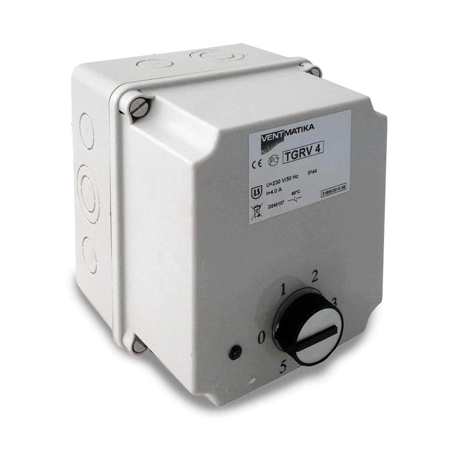 Regulador de Velocidad con Transformador para Ventiladores