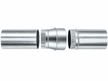 Reducción para chimeneas en Acero Galvanizado - Serie Lisa