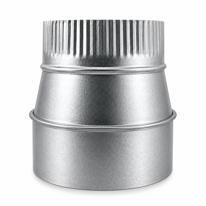 Reducción para chimeneas en Acero Galvanizado - Serie Lisa