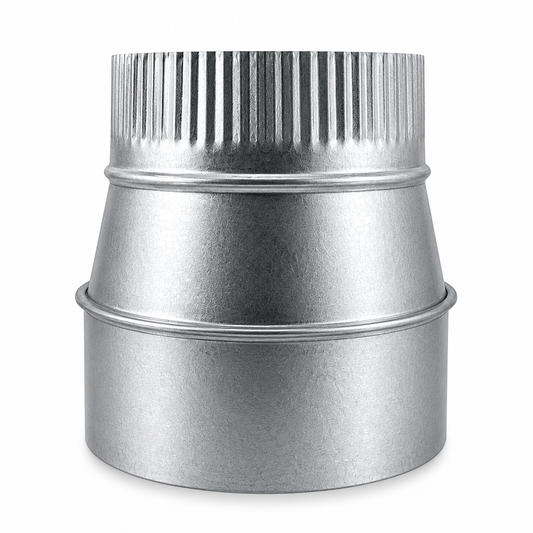 Reducción para chimeneas en Acero Galvanizado - Serie Lisa