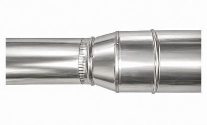 Reducción para chimeneas en Acero Inoxidable - Serie Lisa