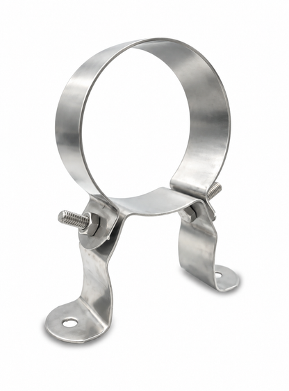 Soporte Abrazadera para Atornillar en Acero Inoxidable para Conductos Aislados - Serie Modular Aislada