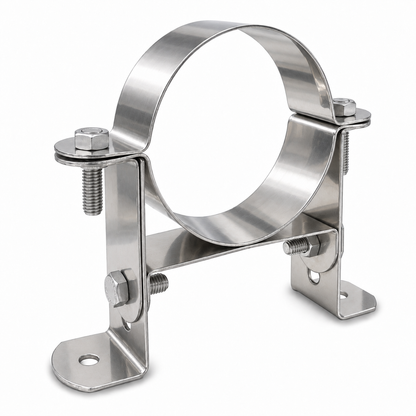 Base para Atornillar Regulable en Acero Inoxidable