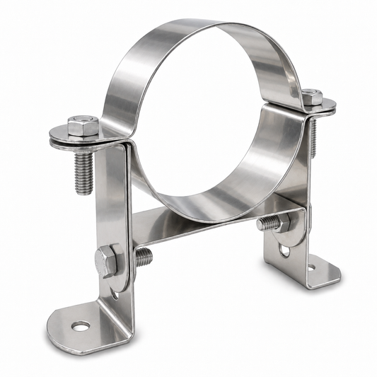 Base para Atornillar Regulable en Acero Inoxidable