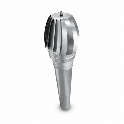 Sombrerete Aspirador Giratorio para Conductos en Acero Galvanizado - Serie Helicoidal