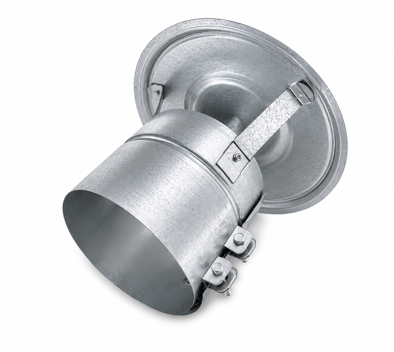 Sombrerete Fijo para Conductos en Acero Galvanizado - Serie Lisa y Helicoidal