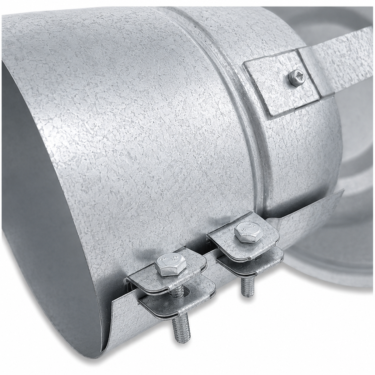 Sombrerete Fijo para Conductos en Acero Galvanizado - Serie Lisa y Helicoidal