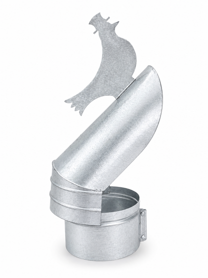 Sombrerete Giratorio Veleta para Conductos en Acero Galvanizado - Serie Lisa y Helicoidal