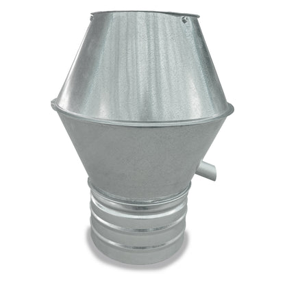 Sombrerete Tipo JET para Conductos en Acero Galvanizado - Serie Lisa y Helicoidal