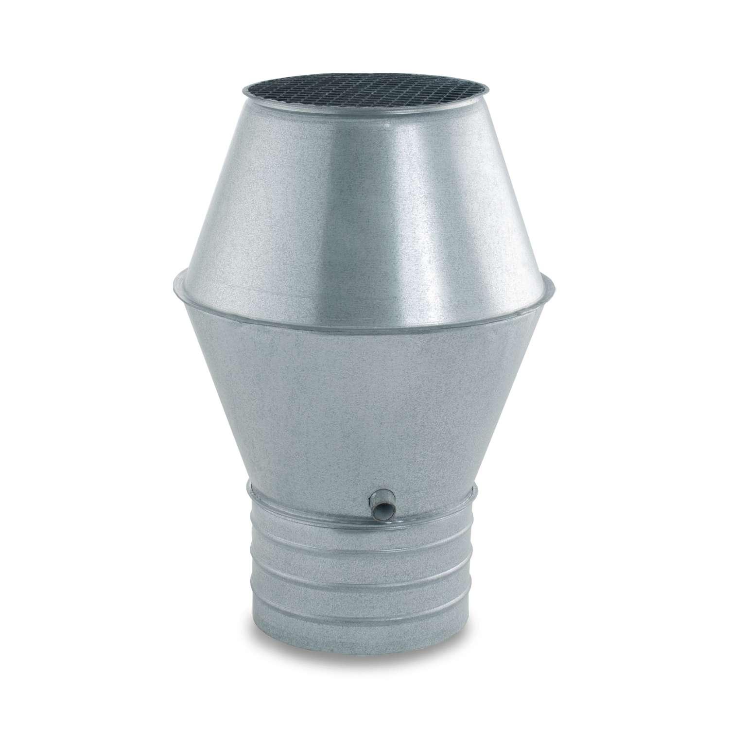 Sombrerete Tipo JET para Conductos en Acero Galvanizado - Serie Lisa y Helicoidal
