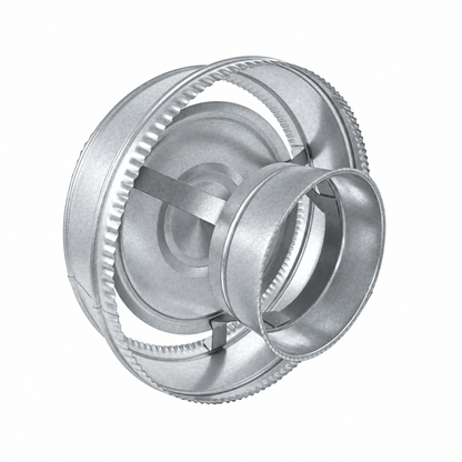 Sombrerete Antirrevocante en Acero Galvanizado para Conductos Aislados - Serie Modular Aislada