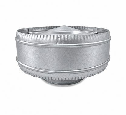 Sombrerete Antirrevocante en Acero Galvanizado para Conductos Aislados - Serie Modular Aislada