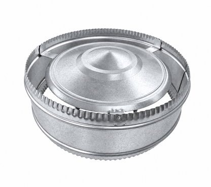 Sombrerete Antirrevocante en Acero Galvanizado para Conductos Aislados - Serie Modular Aislada