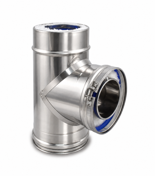 TE 90º - Serie Modular Aislada Inox EI30