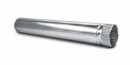 Tubo para chimeneas en Acero Galvanizado Longitud 1 m - Serie lisa