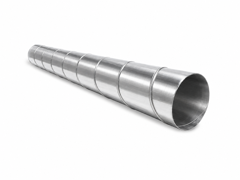 Tubo Helicoidal de 2.5 m de longitud en Acero Inoxidable - Serie Helicoidal