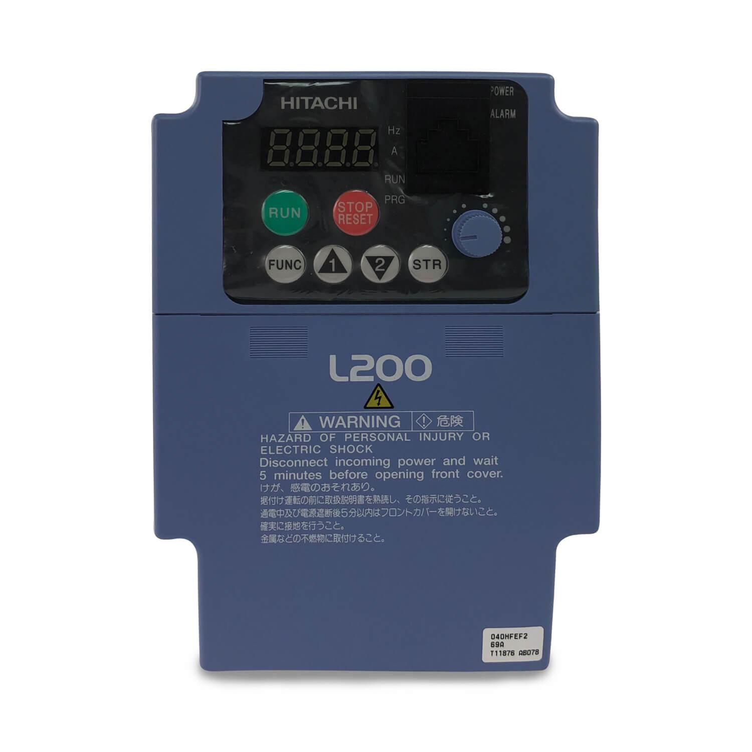 Variador de Frecuencia Alimentación Monofásica 230V