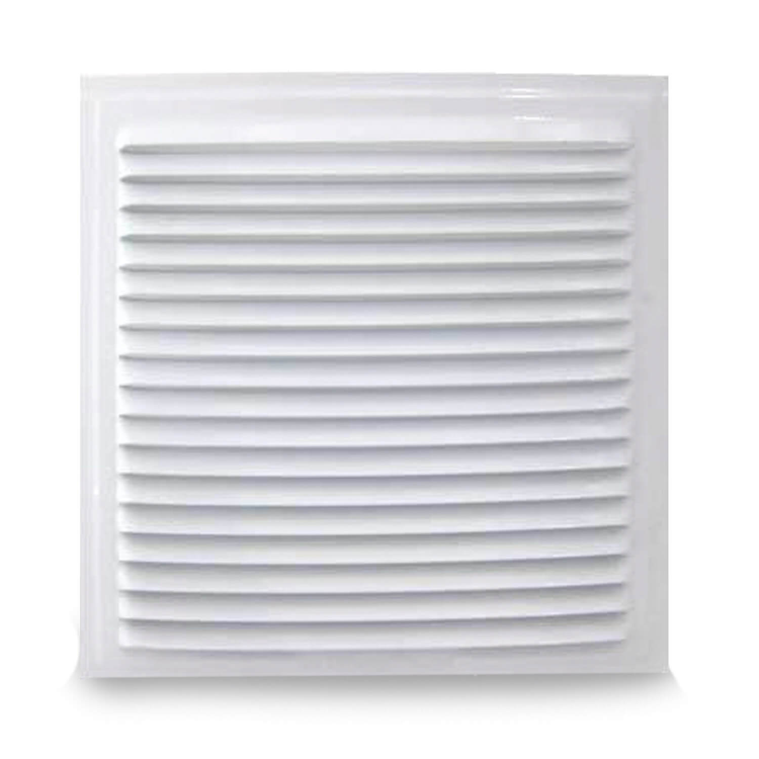 Rejilla de Ventilación en Esmaltado Blanco para Sobreponer