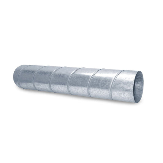 Tubo Helicoidal de 2.5 m de longitud y 0.8 mm de Espesor en  Acero Galvanizado - Serie Helicoidal