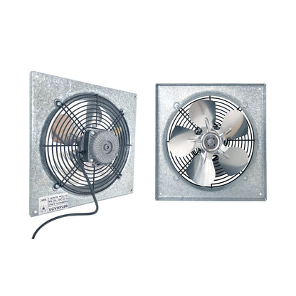 Ventilador Axial de Pared con Hélice de Aluminio