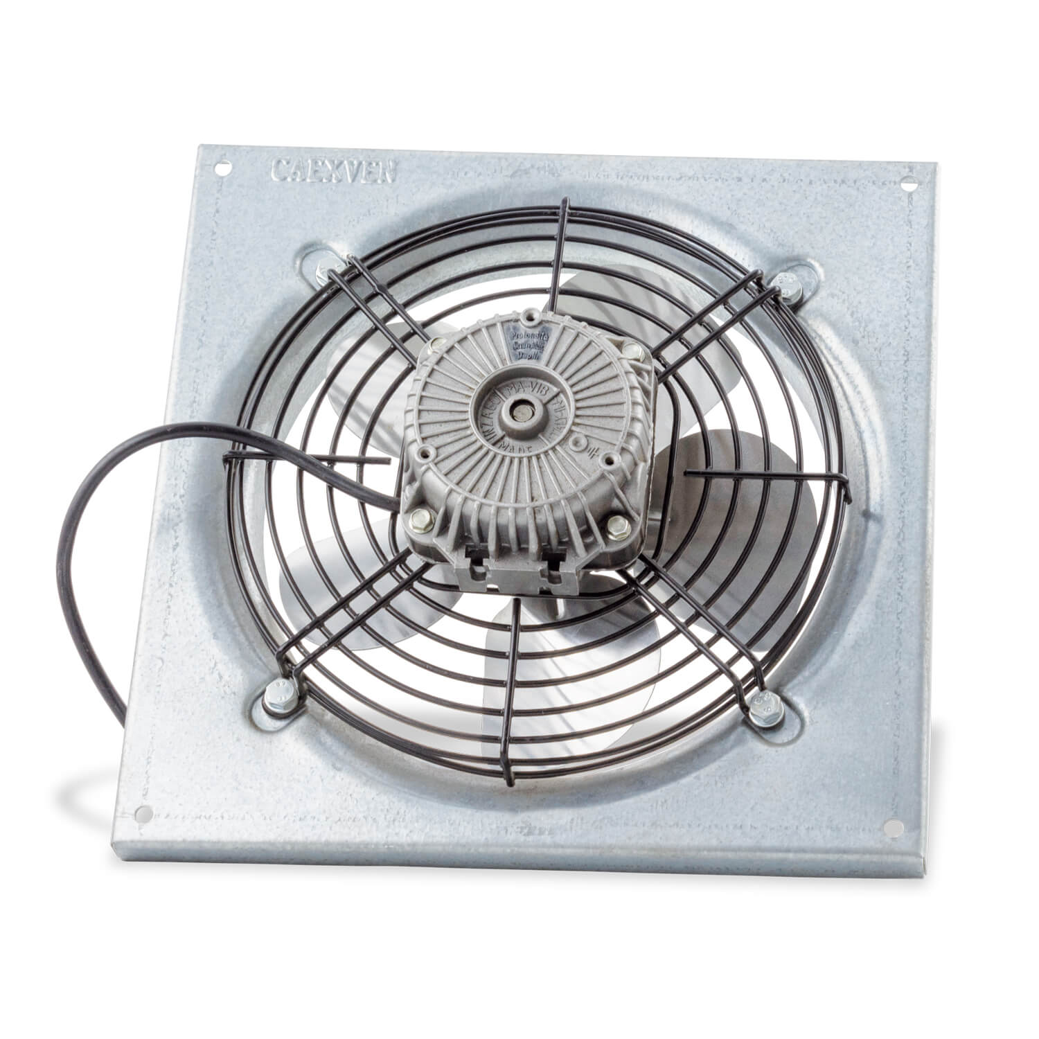 Ventilador Axial de Pared con Hélice de Aluminio