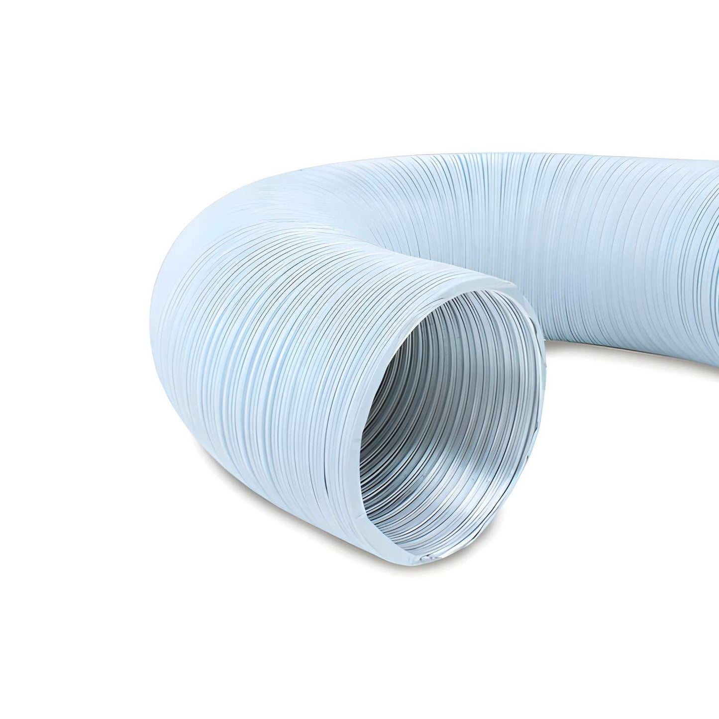 Tubo Flexible de Aluminio Comprimido Blanco 5 m